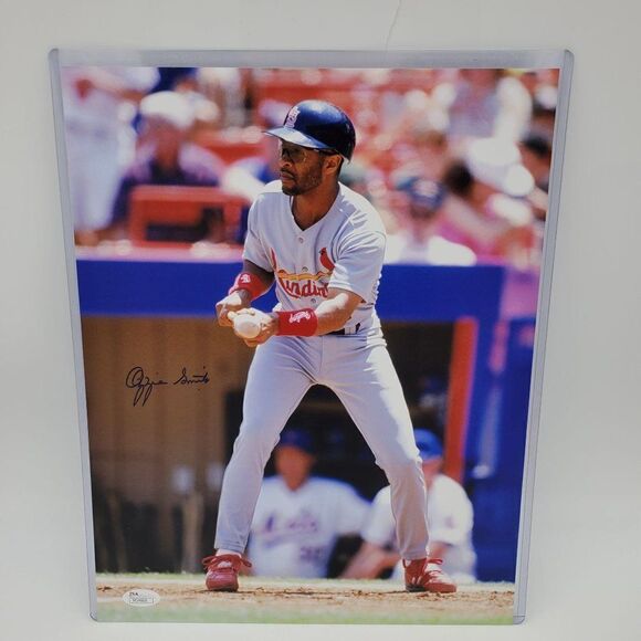 Ozzie Smith Signed Photo 11X14 St Louis Cardinals JSA COA - Picture 3 of 5